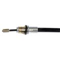 Gmc S15 Jimmy Sonoma 1991 Parking Brake Cable Black Housing Rubber Outer Sleeve With Conduit 44 09 Inches Length Replacement