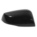 Keenso Side Mirror Covers Rearview Abs Material Black Style Car Exterior Cover Cap With Weather For Turn Signal Lights Right Oe