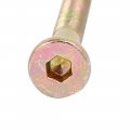 Uxcell M6 X 70mm 50mm Long Partially Thread Unc Flat Hex Socket Head Cap Screw 10pcs