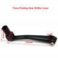 Tc-motor Cnc Footpegs Foot Rest Pegs 11mm Folding Gear Shifter Lever For 50cc 70cc 90cc 110cc 125cc 140cc 150cc 160cc Chinese