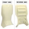 Hecasa White Seat Pan Cover Foam Cushion Pad Compatible With 2005-2014 Polaris Sportsman 400 450 600 700 800 Not Fit The X2 Or