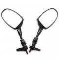 Carbon Fiber Racing Rearview Mirrors For Cbr Ninja Zx Gsxr Katana Hayabusa Yzf R1 Universal Fit 6mm Thread Left And Right Pair