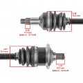 Caltric Front Left And Right Cv Joint Axle For Arctic Cat Prowler Xtx Xt 700 2008-2014