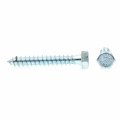 Prime-line Hex Lag Screws 3 8 In X 2-1 2 A307 Grade A Zinc Plated Steel 25 Pack