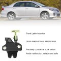 Kimiss Trunk Latch Lock Actuator 64600 02040 Rear Tailgate Release For Sedan 1 8l 2009-2013 Durable Replacement