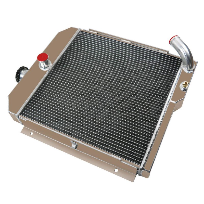 Alloyworks 3 Row All Aluminum Radiator For 1965-1971 1966 Jeep Cj Cj5 Cj5a Buick V6 Engine