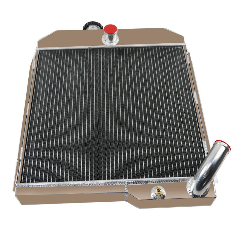 Alloyworks 3 Row All Aluminum Radiator For 1965-1971 1966 Jeep Cj Cj5 Cj5a Buick V6 Engine