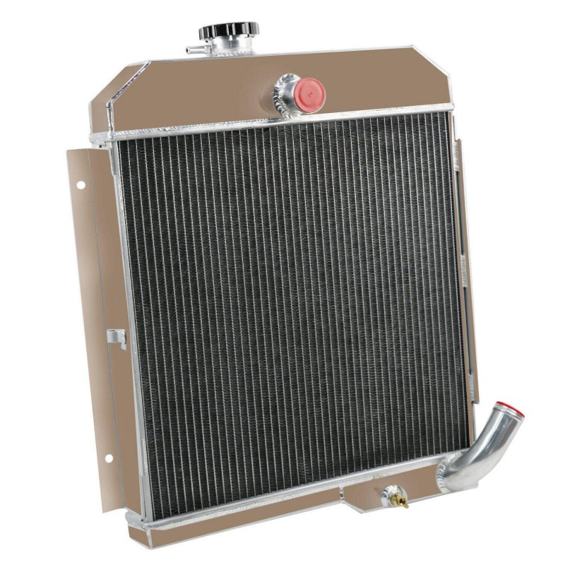 Alloyworks 3 Row All Aluminum Radiator For 1965-1971 1966 Jeep Cj Cj5 Cj5a Buick V6 Engine