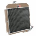 Alloyworks 3 Row All Aluminum Radiator For 1965-1971 1966 Jeep Cj Cj5 Cj5a Buick V6 Engine
