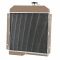 Alloyworks 3 Row All Aluminum Radiator For 1965-1971 1966 Jeep Cj Cj5 Cj5a Buick V6 Engine 