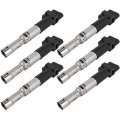 Ignition Coil Pack Set Of 6 For Volkswagen Jetta 2 8l0 Golf 1 9l 2 0l 2 2002-2005 And 3 2l 2003-2004 E506e 5c1402 E424 Uf-404 