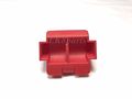 Land Rover Lr3 Lr4 Range Sport 05-09 Tow Hitch Cover Blanking Plug Frame Red