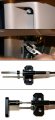 Black Aluminum Hood Release Latch Pulling Handle Opener Compatible With 1996-11 Honda Civic 1997-06 Cr-v 2003-11 Element
