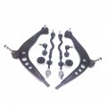 Tom 8pc Lower Control Arm Tie Rods Sway Bar Links Bushings For 1992-2002 Bmw E36 318i 325i Z3 