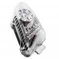 Httmt- Clear Led Tail Light Brake With Integrated Turn Signals Indicators Compatible 2008-2020 Suzuk Hayabusa Gsx1300r