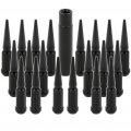 Ocpty 14x1 5 Wheel Lug Nuts 20pcs Closed Black Nut 4 0 90 Oem Factory Replacement For Cadillac Chevroletd Gmc Jeep Lincoln Ram