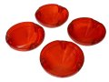 1968-1973 Corvette Tail Light Lens Set Of 4