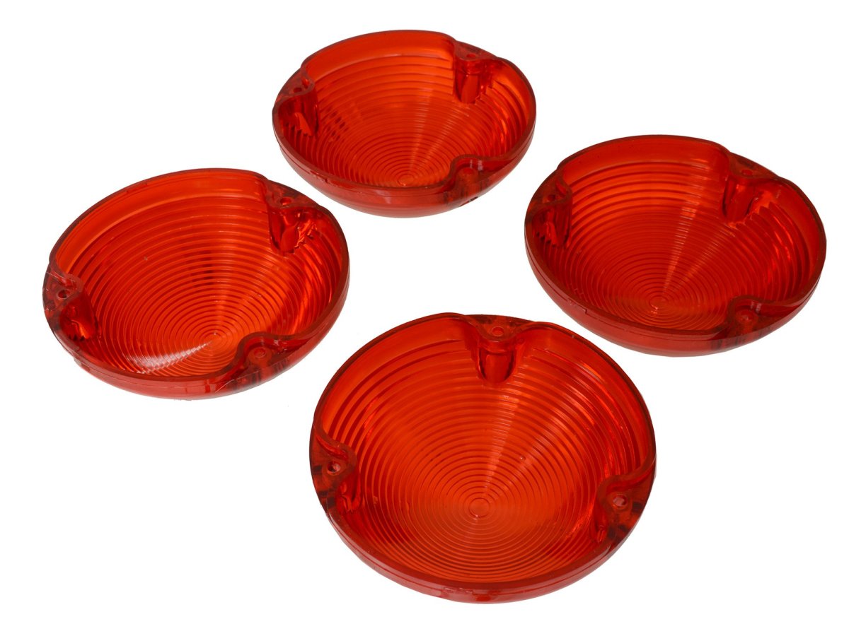 1968-1973 Corvette Tail Light Lens Set Of 4