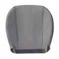 Secosautoparts Driver And Passenger Side Bottom Replacement Cloth Seat Cover Gray Compatible With Chevy Express Gmc Savana 2003