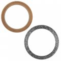 Caltric Muffler Gasket Compatible With Yamaha Yfz450v 2006-2007 3vd-14613-01-00