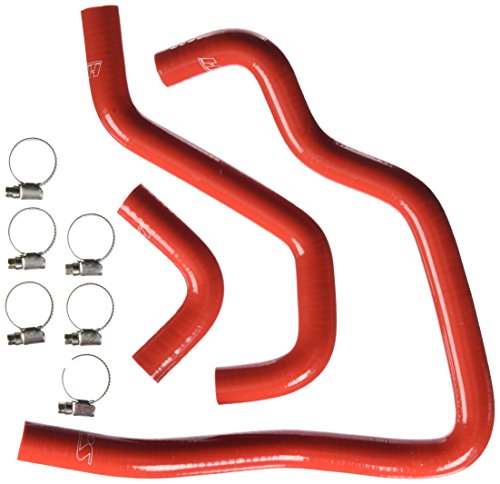 Hps 57-1430-red Red Silicone Heater Hose Kit Coolant
