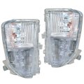 2pcs Fog Light Assembly Drl Replacement For Pri-us 2012-2015 