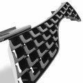 Non Around View Monitor Ni1200275 Factory Style Front Grill Grille Assembly With Chrome Shell And Black Square Mesh Insert