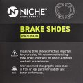 Niche Brake Shoe For Ktm 50 Mini Adventure Sx Pro Senior Lc Junior 45009035000 Front Rear 2 Pack