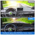 Autorder Custom Fit For Dash Cover Mat Honda Civic 2022 2023 Accessories Ice Silk Fabric Nonslip Dashboard No Glare Windshield