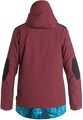 Dc Riji Womens Skiing Snowboard Jacket Cordovan Red Large 