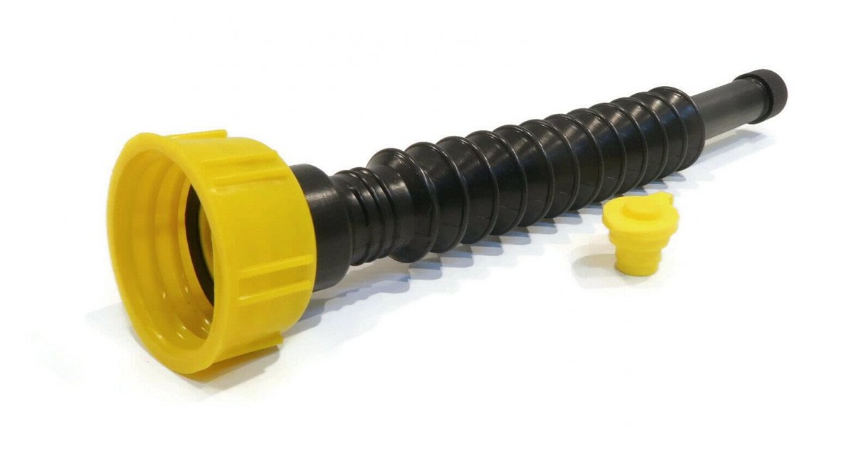 Pack Of 10 Universal Fuel Canister Nozzle Kits With Filter Plug For Can
