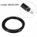 Uxcell Pneumatic Air Tubing 8mm Od X 5mm Id 8m 315 Inch Pu Polyurethane Compressor Hose Pipe Black