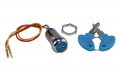 Trkimal 2 Sets Wires Ignition Switch Key Starter With 4 Keys A On-off For Electric Scooter Atv Moped Go Kart