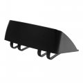 X Autohaux Plastic 7 Inch Navigation Sun Shade Sunshield Visor Anti Glare Cover For Car