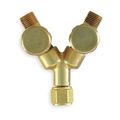 Two Hose Manifold Y Shaped For Fuel 