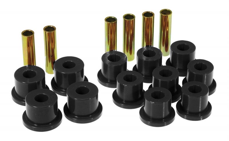 Prothane 7-1003-bl Black Rear Spring Eye And Shackle Bushing Kit