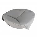 Waltyotur 1 Pcs Driver Bottom Seat Cover Gray Replacement For E150 E250 E350 2002-2008 Econoline Van