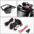Amber Led Fog Light Assembly For 2013 To 2016 Scion Frs Fl-ztl-191-am Driver And Passenger Side Set With Bezels Wiring Harness
