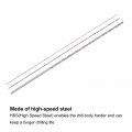 Uxcell 30 Pcs 5mm 0 7mm 1 Mini Micro Twist Drill Bits High-speed Steel Straight Shank Extra Long Bit 100mm For Aluminum Alloy