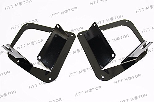 Fog Light Mounting Brackets For 2014 And Up Tundra Heavy Duty Steel Construction Bolt On Installation 2 Piece Set