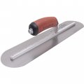 Marshalltown Fully Rounded Finishing Trowels 127mm Width 457mm Length High Carbon Steel Blade Duracork Handle Mxs815frdc