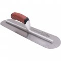 Marshalltown Fully Rounded Finishing Trowels 127mm Width 457mm Length High Carbon Steel Blade Duracork Handle Mxs815frdc