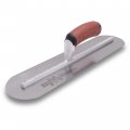 Marshalltown Fully Rounded Finishing Trowels 127mm Width 457mm Length High Carbon Steel Blade Duracork Handle Mxs815frdc
