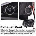 G-plus Led Drl Headlights Compatible With 2004-2012 Chevy Colorado Gmc Canyon 2006 Isuzu I-280 I-350 2007-2008 I-290 I-370