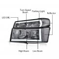 G-plus Led Drl Headlights Compatible With 2004-2012 Chevy Colorado Gmc Canyon 2006 Isuzu I-280 I-350 2007-2008 I-290 I-370