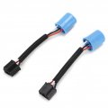 9007 To H4 Adapter Fydun 2 Pcs 12v 24v Male 9003 Female Wire Harness Connector Adapte Headlight Wiring For Hummer H2
