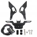 Topteng Motorcycle License Plate Bracket Mount Holder Frame Fits For Kawasaki Ninja 400 2018-2020 Z400