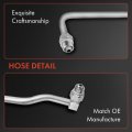 A-premium Power Steering Pressure Hose Line Assembly Compatible With Ford Mustang 1999 2000 2001 V6 3 8l Rwd