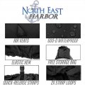 North East Harbor Black Trailerable Pwc Personal Watercraft Cover Covers Fits 2-3 Seat Or 127 -135 Length For Waverunner Sea