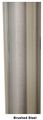17-3 4 Tall Adjustable Coffee Leg Brushed Steel 